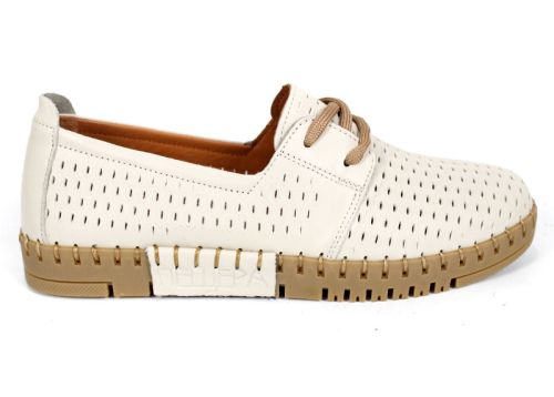 Metro Walk – дамски летни обувки от естествена кожа в бежово