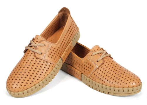 Удобни дамски ежедневни обувки от естествена кожа Metro Walk