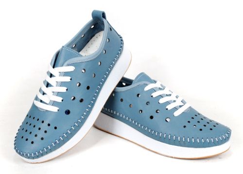 Удобни дамски обувки без хастар с кожена стелка Elia Move