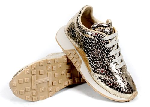 Дамски сникърси Sunny Pace със спортно бежово ходило