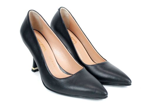 Metro Bloom – дамски официални обувки от естествена кожа с елегантен стилето ток