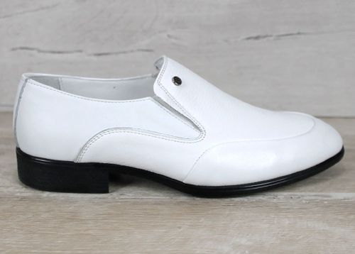 Aurelio Forma – мъжки официални обувки от естествена кожа в бяло