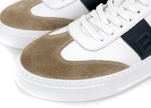 Strado Verin – мъжки спортно-ежедневни обувки от естествена кожа в бяло