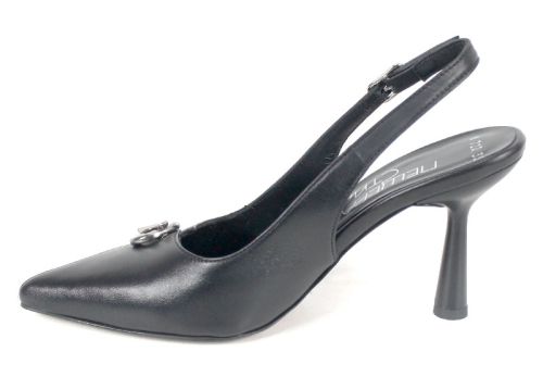 дамски обувки Sienna Flow среден ток естествена кожа