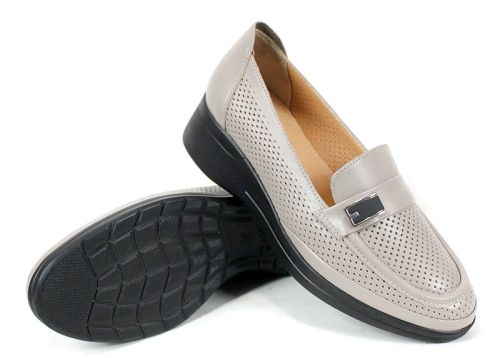 дамски летни обувки визон перфорация удобни ежедневни Eloria Form