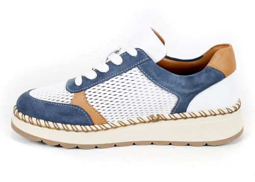 Обувки Mirela Vento – свеж комфорт в бяло и синьо