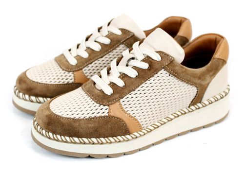 Обувки Mirela Vento – естествен комфорт в бежово и светло кафяво