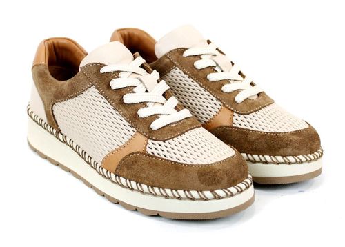 Обувки Mirela Vento – естествен комфорт в бежово и светло кафяво