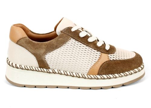 Обувки Mirela Vento – естествен комфорт в бежово и светло кафяво